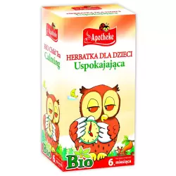 Herbatka dla dzieci Uspokajająca od 6 miesiąca Bio 20x1.5g - Apotheke