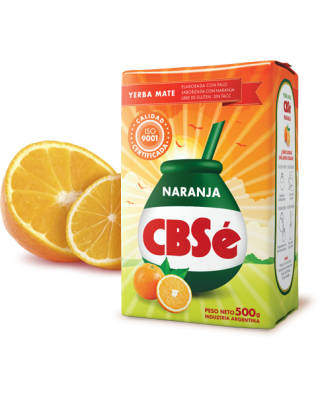  CBSe Naranija Pomarańczowa 500g - Yerba Mate