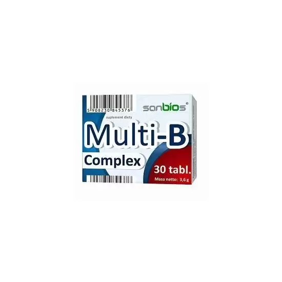 Multi-B complex 30tabl - Sanbios