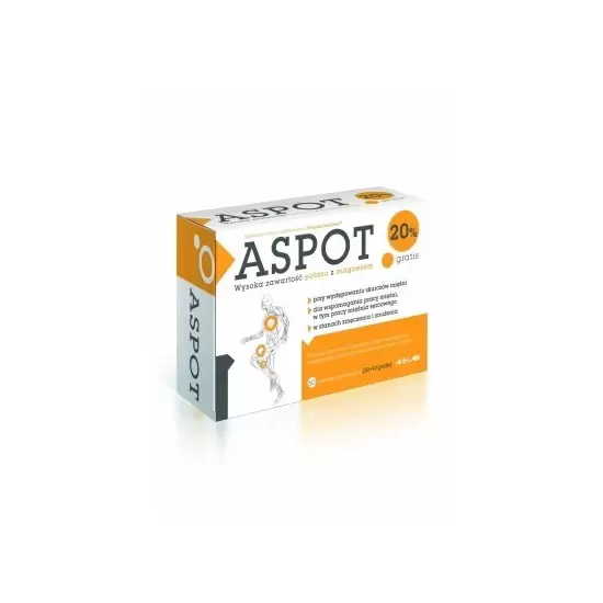 Aspot magnez+potas 50+10tabl - S-Lab