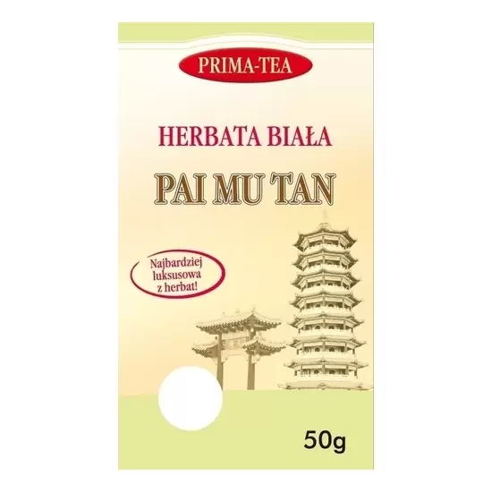 Pai Mu Tan Herbata biała 50g - Prima-Tea
