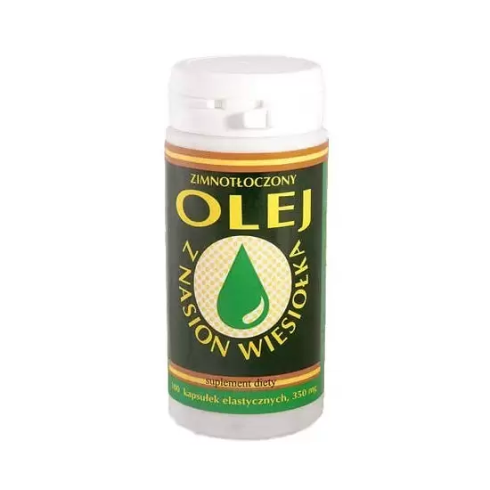 Olej z nasion wiesiołka tłoczony na zimno Omega-6 100kaps - GAL