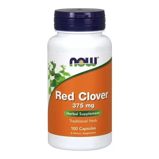 Red Clover Czerwona Koniczyna 375mg 100kaps - Now Foods