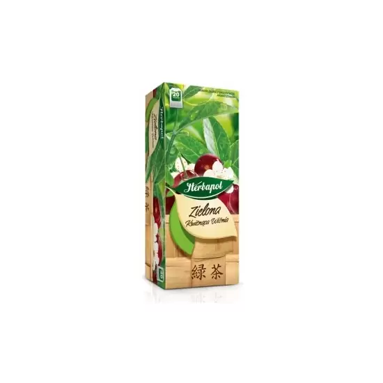 Herbata zielona kwitnąca wiśnia Fix 20sasz - Herbapol Lublin