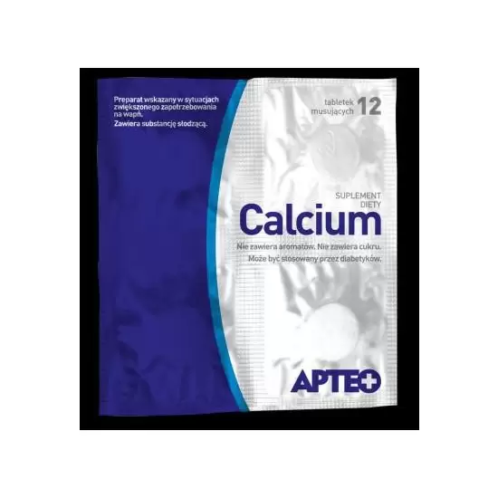 Calcium musujące 12tabl - Apteo