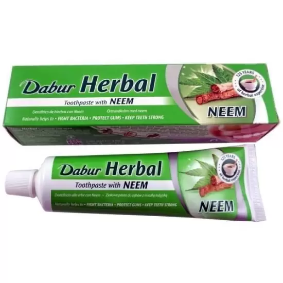 Herbal Ziołowa pasta do zębów z miodlą indyjską 100ml - Dabur