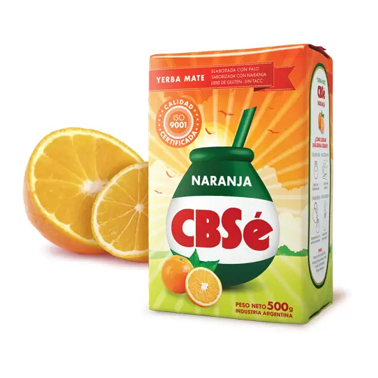 CBSe Naranija Pomarańczowa 500g - Yerba Mate