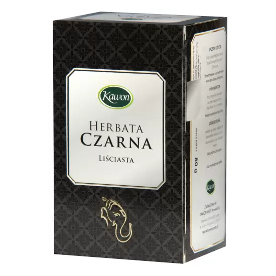 Herbata czarna liściasta 80g – Kawon