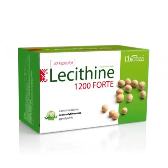 Lecithine 1200 forte 50kaps - L'Biotica