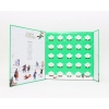 Kalendarz adwentowy ze wstążką, Green Book – 25 piramidek. Opakowanie EKO