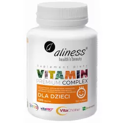 Aliness - Premium Vitamin Complex dla dzieci x120 tabletek do ssania