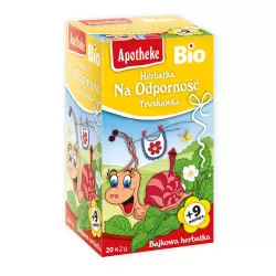 Herbatka dla dzieci na odporność truskawkowa BIO 20x2g - Apotheke