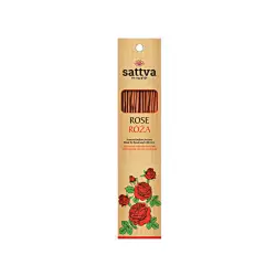 Kadzidło Incense Rose 30g 15 patyczków - Sattva
