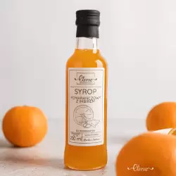 Syrop pomarańcza z imbirem 200ml - ETERNO