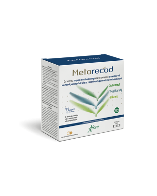 Metarecod - cholesterol. trójglicerydy, glikemia 40sasz - Aboca