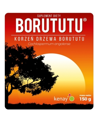 Borututu - korzeń drzewa Borututu 150g - Kenay