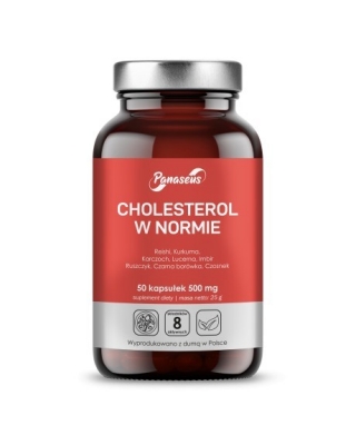 Cholesterol w normie 500mg 50kaps - Panaseus