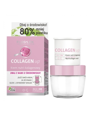 COLLAGEN UP® Krem nutri-kolagenowy [ECO zestaw] 50 ml - Floslek