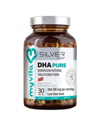 DHA Pure 100% Silver 30kaps - MyVita