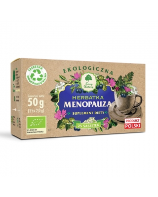 Herbata Menopauza Eko fix 25x1,5g - Dary Natury