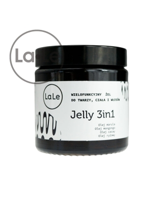 Jelly 3in1 wielofunkcyjny żel do twarzy, ciała i włosów 120ml - La-Le