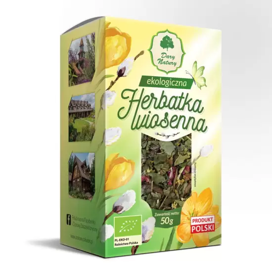 Herbata Wiosenna Eko 50g - Dary Natury