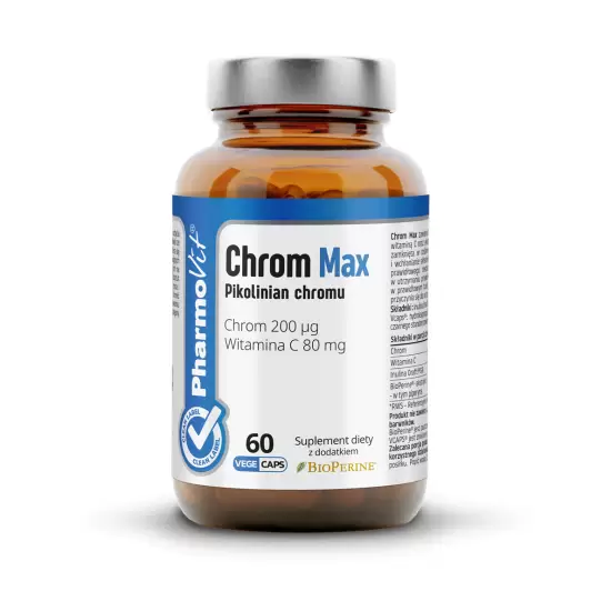 Chrom Max 200ug VcapsR | CL 60kaps - Pharmovit