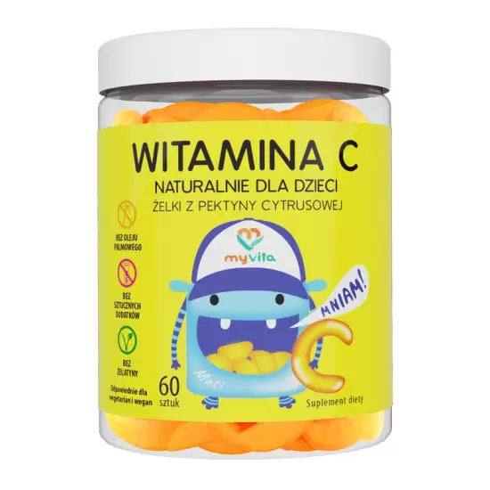 Żelki naturalne witamina C 60szt - MyVita