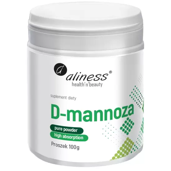 D-mannoza proszek 100g - Aliness