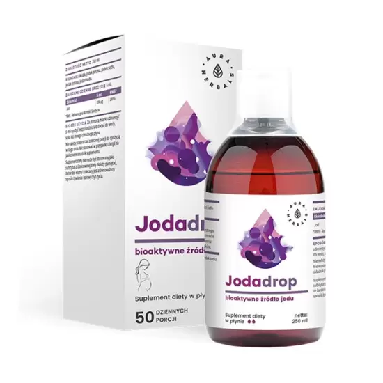 Jodadrop Wspiera Tarczycę 250ml - Aura Herbals