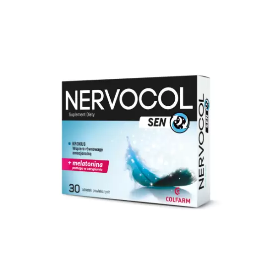 NervoCol Sen + melatonina 30tabl - Colfarm