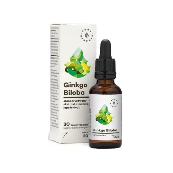 Ginkgo biloba 30ml - Aura Herbals