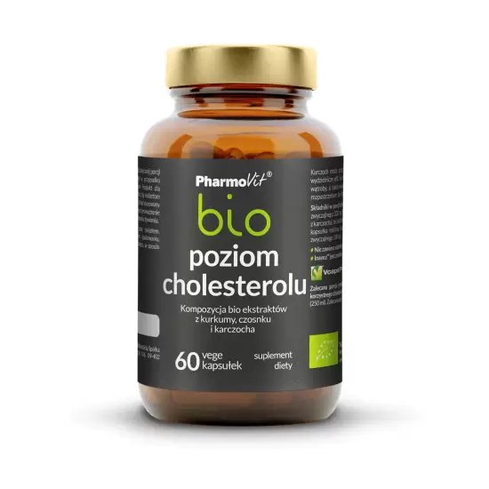 Poziom Cholesterolu BIO 60kaps - Pharmovit