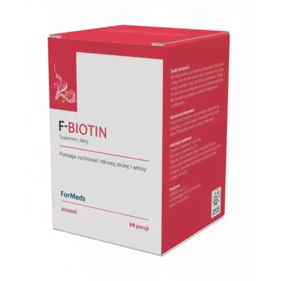 F-Biotin proszek 60 porcji - ForMeds