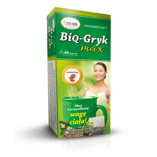Herbatka BIQ - GRYK MAX Fix 60sasz - Mir-Lek