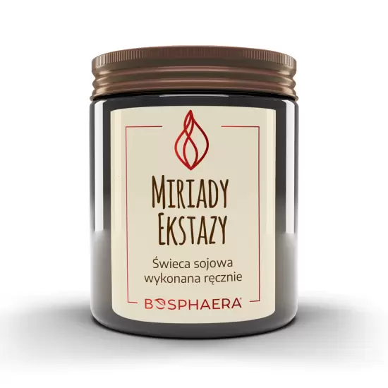 Sojowa świeca zapachowa Miriady Ekstazy 190g - Bosphaera