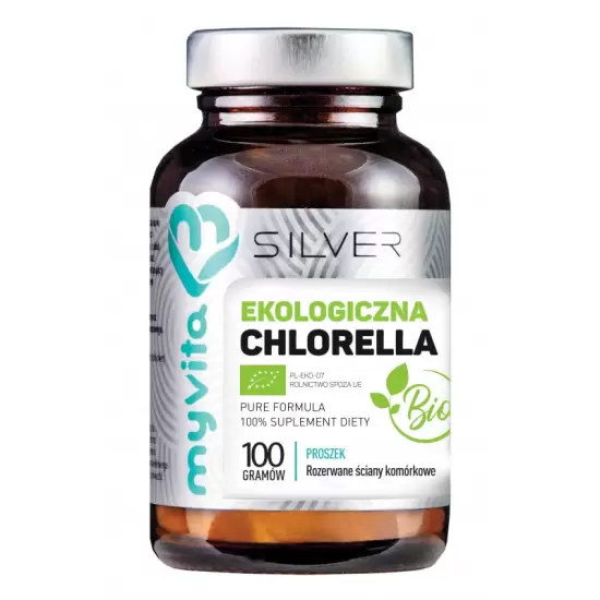 100% Chlorella bio 100g Silver - MyVita