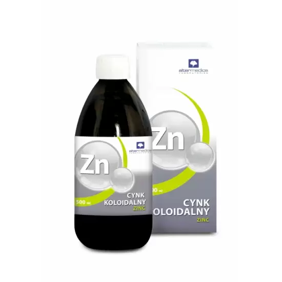 Cynk Koloidalny zinc 500ml - AlterMedica