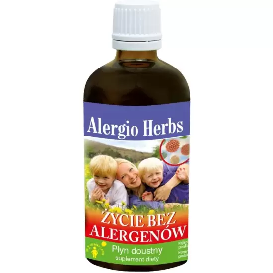 Alergio Herbs Życie Bez Alergenów 100ml - Invent Herbs