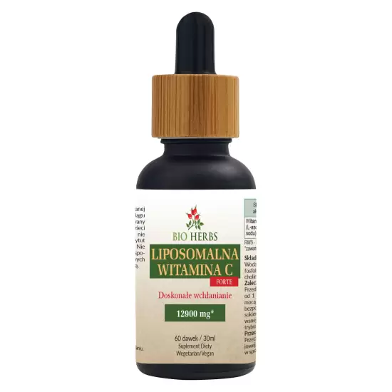 Liposomalna Witamina C Forte 12900mg 30ml - Bio Herbs