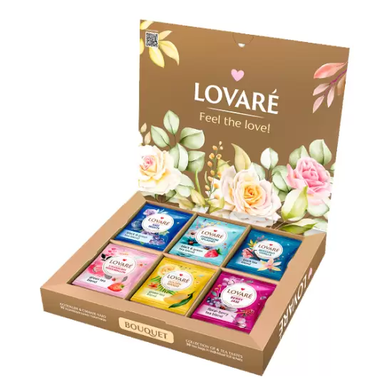 Zestaw herbat Lovare Bouquet 6 smaków 30 szt.
