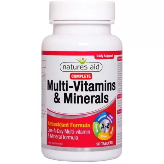 Multiwitamina i Minerały 90tabl - Natures Aid