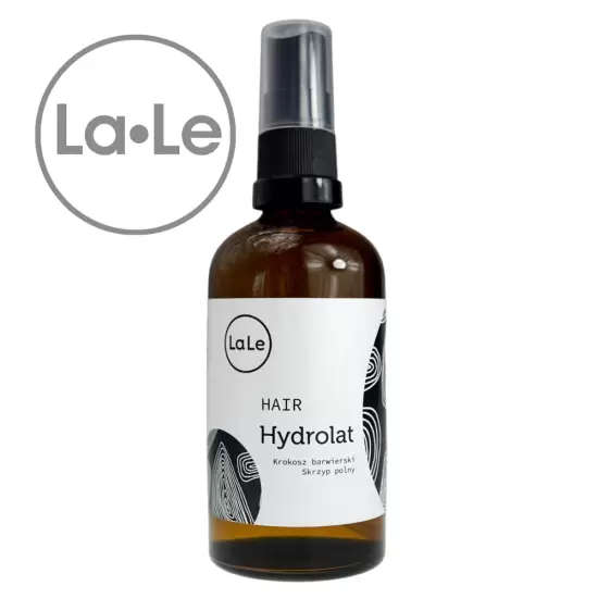 Hydrolat do włosów HAIR Krokosz barwieński i skrzyp polny 100ml - La-Le