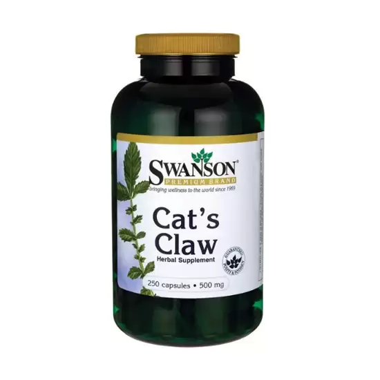 Cat's Claw Koci pazur 500mg 250kaps - Swanson