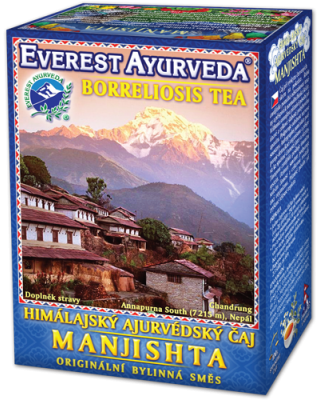 MANJISHTA 42 Kleszcze i borelioza 100g - Everest Ayurveda
